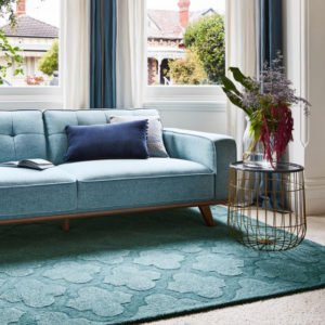 Carpet placement in your Living Room