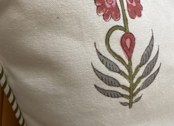 Mughal Garden Cushion Cover large