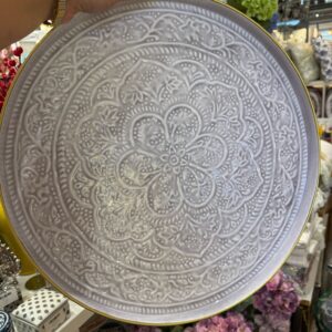 Gray Metal Tray