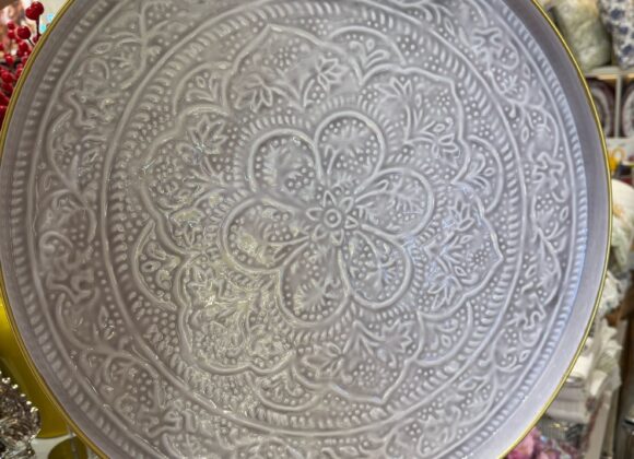 Gray Metal Tray